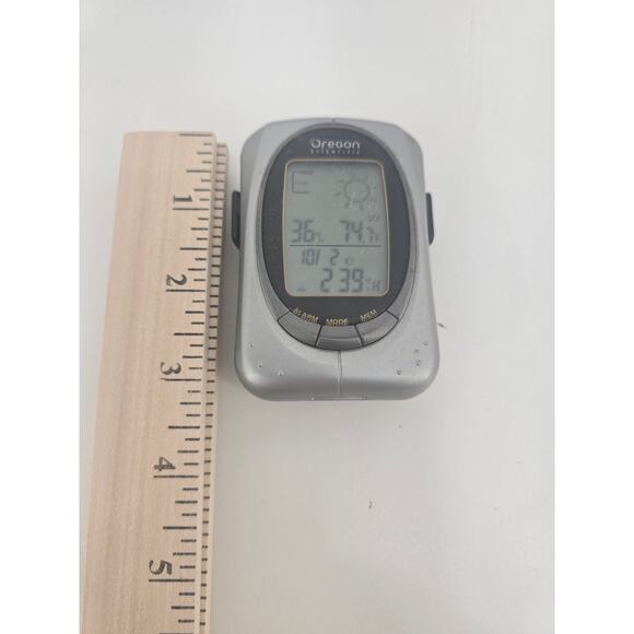 Oregon Scientific EB313 Weather Forecaster Portable Thermometer Hygrometer - Picture 2 of 3